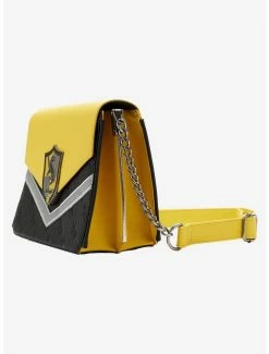 Boxlunch Loungefly Harry Potter Hufflepuff Crossbody Bag -Disney Mad Store 19914173 av3