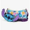 Boxlunch Disney Lilo & Stitch Tropical Crossbody Bag