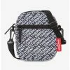 Boxlunch Bugatti Rolling Stones All Over Print Vegan Leather Crossbody Bag Print