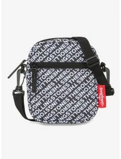 Boxlunch Bugatti Rolling Stones All Over Print Vegan Leather Crossbody Bag Print