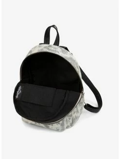 Boxlunch Bugatti Rolling Stones Vegan Leather Mini Backpack Grey -Disney Mad Store 19958647 av2