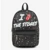 Boxlunch Bugatti Rolling Stones Vegan Leather Mini Backpack Logo