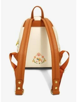 Boxlunch Loungefly Disney Winnie The Pooh Folkart Mini Backpack -Disney Mad Store 20087354 av2