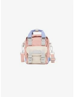 Boxlunch Doughnut Macaroon Tiny Monet Stadium Pink X Stone Mini Crossbody Bag