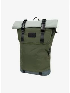 Boxlunch Doughnut Christopher Go Wild Army X Grey Backpack -Disney Mad Store 20502706 av2