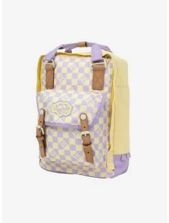 Boxlunch Doughnut Macaroon Kaleido Buttery Checkered Backpack -Disney Mad Store 20502750 av2