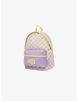 Boxlunch Doughnut Plus One Mini Kaleido Buttery Checkered Mini Backpack -Disney Mad Store 20502774 av2