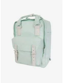 Boxlunch Doughnut Macaroon Monet Light Aqua Backpack -Disney Mad Store 20504402 av2