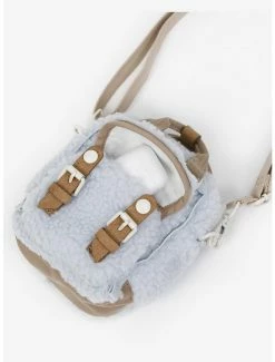 Boxlunch Doughnut Macaroon Tiny Fluffy Stadium Blue Lotus X Hazelnut Mini Crossbody Bag -Disney Mad Store 20513432 av4