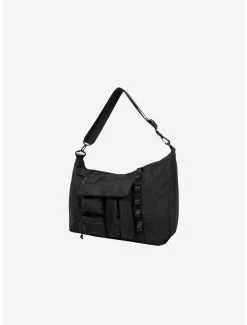 Boxlunch Doughnut Metanoia The Actualise Black Crossbody Messenger Bag -Disney Mad Store 20513538 av2